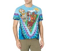Liquid Blue Grateful Dead Casey Jones - Camiseta para Hombre, Multicolor, L