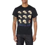 Liquid Blue Grateful Dead Evolution - Camiseta de Manga Corta para Hombre, Negro, XXL