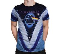 Liquid Blue Pyramid V T-Shirt Camiseta, Teñido Anudado, X-Large Hombre