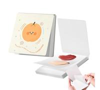 Liquid Blush Artist Tear Off Paper Palette, Eyebrow Tinting Mixing Book Bleedproof Face Paint Sheet Block, Professional Make Up Artist Supplies | Beauty Counter Board for Salon Workstation Studio