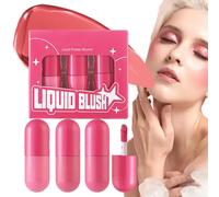 Liquid Blush, Long-Lasting Blusher, Lightweight Rouge Stick, Perfect For Naturally Sculpted Look, Ideal For Beauty Makeup, Easy Application, Finish, Compact Size, 7.5x8.7cm