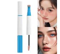 Liquid Blush Wand, Double-Ended Makeup Blush Stick, Non-Irritating Cheek Blusher, Buildable Blendable Formula, Lightweight & Long-Lasting, Peach Pink, 1 Pack Contouring
