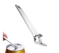 Liquid Bottle Opener, Small Vial Can Openers, Stainless Steel Nail-Friendly Tool for Small Bottle, Clamshell Canned Drinks, Beer Bottles, and Jars, Compact Size for Easy Use, 7x1.9cm
