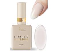 Liquid Builder Gel como constructor en una botella de gel para uñas 10 ml · Ivory Nude Rose · Gel de construcción de la botella para fortalecimiento de uñas naturales y construcción