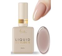 Liquid Builder Gel como constructor en una botella de gel para uñas 10 ml · NAKED NUDE · Gel de construcción de la botella para fortalecimiento y construcción de uñas naturales · Lynis-Nailshop.de