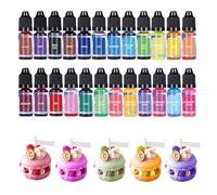 Liquid Candle Dye Pigment Kit Wax Colorant Craft Coloring Supplies