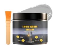 Liquid Crack Filler Sealant, Grey Waterproof Barrier, 100g Tile and Stone Repair Compound with Leak Prevention Feature, Construction Maintenance Tool, Bathroom Use for Restoration