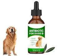 Liquid Dog Supplements - 60ml Health Drops Nutritional, Support Formula for Dogs Daily Wellness Care Morning Night After Meals Home Travel Routine Pet Health Boost Digestive Immune Support Liquid