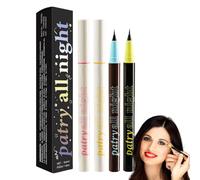 Liquid Eye Liner | Waterproof Eye Liner | Precise Tip Liner | Eye Liner Pencil Set | Quick Drying Formula Waterproof Formula For Parties, Makeup Shows, Live Performances, Prom Nights