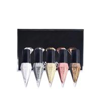 Liquid Eyeshadow Liner Pen - 5 Color Glitter Set | Waterproof Long Lasting Formula High Pigment Shimmer Smooth Precision Tip for Party Stage, Dating, Travel, Streetwear