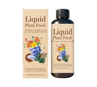 Liquid Fertiliser - Indoor House Plant Food - 250 Ml - Organic Soil Grow Nutrients, Promotes Growth & Soil Vitality Flowers, Shrubs, Fruit & Vegetables, Water Soluble Nourishment