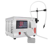 Liquid Filling Machine, Llenadora de líquidos con Bomba magnética Anticorrosiva 5L / min Llenadora automática de Botellas 1-5000ml para Aceite Alcohol Vinagre