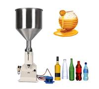 Liquid Filling Machine, Máquina de llenado de líquidos Manual, máquina de llenado de Botellas de 5-50ml, máquina de llenado Manual para Pasta, Crema cosmética, champú