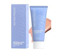 Liquid Foundation - Corredor de control de duradero | Base de maquillaje facial ligero, base de cobertura completa para piel grasa, seca, combinada, sensible, acabado mate natural cosmét