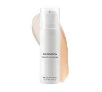 Liquid Foundation Makeup, Color-Changing Beauty Concealer, Longwearing Waterproof Formula, Lightweight & Even Skin Tone Finish, Ideal for Daily Use, 15ml, Nude, Single Pack