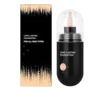 Liquid Foundation Makeup, Matte Finish Base, 30 Ml Oil Control Concealer, Moisturizing Long-Wear Formula, Lightweight Blendable Texture, for All Skin Types Girls Sport Dancing Use