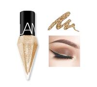 Liquid Glitter Shiny Eye Liners Cosméticos High Pigment Shimmer Sparkling Silver Metallic Eyeliner Colorful Pearlescent Eye Liners de larga duración para boda Fiesta Cosplay Maquillaje de ojos # 05