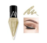 Liquid Glitter Shiny Eye Liners Cosméticos High Pigment Shimmer Sparkling Silver Metallic Eyeliner Colorful Pearlescent Eyeliners de larga duración para Eye Makeup # 03