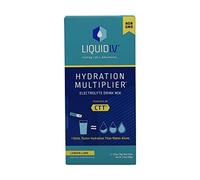 Liquid I.V. Hydration Multiplier - Portable Electrolyte Powder Drink Mix - Box of 8 Sticks, Gluten Free Natural Energy Booster, PreWorkout Supplement Drink Powder, Soy Free Hydrated Lime Powder