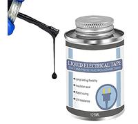 Liquid Insulating Rubber Coat, 125ml Liquid Insulation Electrical Tape, High Temperature Resistant Flame Retardant Glue, Anti-UV Dry Waterproof Fast Insulation Electronic Fix Sealing Rubber (1pcs)
