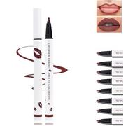 Liquid LIp L-iner, Cool Story Lip LiNER Liquid, nueva fórmula LiP LIneR, 2 en 1 impermeable de larga duración, lápiz L-iner L-Iquid Lineer, marcador de manchas de labios mate, delineadores de labios