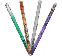 Liquid Motion Glitter Wand Juguete Sensorial Para Autismo, TDAH, SPD, Necesidades Sensoriales, Ansiedad y Neurodiversidad. Juguete para niños, cuidadores y profesores (pack de 4 unidades).