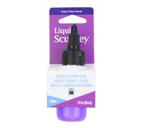 Liquid Sculpey® - Arcilla de polímero líquido para hornear, morado, botella de 1 onza, no tóxica