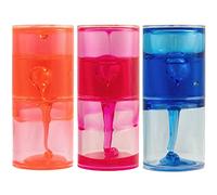 Liquid Sensory Ooze Slime Timer para Autismo, Necesidades Sensoriales, TDAH, Alivio del Estrés, Ansiedad. para Necesidades Especiales de Autismo. Elección de Color (1 Unidad, Rojo)