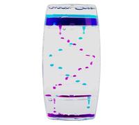 Liquid Sensory Temporizador Doble Zig-Zag | Temporizador Púrpura y Azul para Necesidades Sensoriales | Decoración de Oficina | Alivio del Estrés, Ideal para Autismo y TDAH