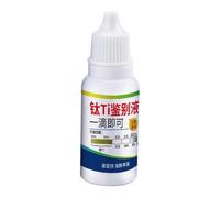 Liquid Stainless Steel Test | Kitchen Gadget Testing Reagent 15ml | Tableware Detection Agent | Building Material Analysis Agent For Sanitary Ware And Industrial Equipment