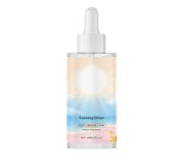 Liquid Tanning Drops, Brightening Glow Cosmetic, 60 ml Hidrating Solution Extra, Beauty Tool with Modern Design, Essential Companion for Women Men Daily Care Holiday Party Outdoor Beach