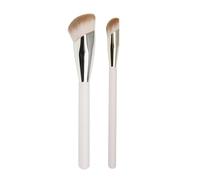 Liquid Touch Foundation Brush - Angled Makeup Brush for Concealer & Highlighter | Professional Stippling Blending Tool for Face Sculpting, Application of Liquid or Cream Cosmetics, Smooth