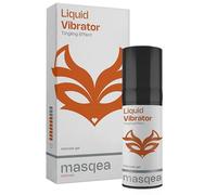 Liquid Vibrator 15ml by MASQEA - Gel Íntimo Estimulante para Aumentar la Sensibilidad | Sensación de Hormigueo Inmediata | Mayor Placer y Estimulación Íntima