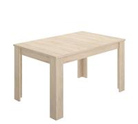 LIQUIDATODO ® - Mesa extensible de 140x90 cm moderna y barata ext a 190 cm en color natural