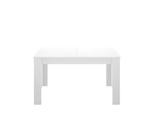 LIQUIDATODO ® - Mesa extensible de 140x90cm moderna y barata ext a 190cm en blanco brillo