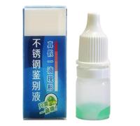 Líquido Analizador de Metales | Solución De Respuesta Rápida 15 ml | Líquido De Prueba Rápida Para Acero Inoxidable,para Expertos, Cocineros Caseros, Propietarios, Técnicos y Trabajo con Metales