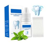 Líquido blanqueador de dientes, EFERO Esencia blanqueadora de dientes Suero limpiador Higiene Eliminador de manchas de placa 10 ml, Suero