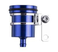 Líquido Cubierta Depósito Líquido Frenos Motocicleta Aleación Aluminio Tanque Embrague Taza Aceite Accesorios(Blue)