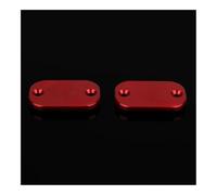 Líquido Cubierta Para Italjet Para Dragster 200 200 Para Dragster Tapa Copa Aceite Depósito Líquido Freno Delantero CNC Para Motocicleta Cubierta Cilindro Maestro(Red)