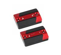 Líquido Cubierta para PCX 160 150 125 para Pcx160 para PCX150 para PCX125 Accesorios Motocicleta CNC Depósito Freno Delantero Tapa Tanque Líquido Taza Aceite(Red)