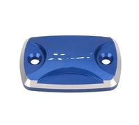 Líquido Cubierta Para XMAX 125 250 300 400 Para XMAX300 Para XMAX250 Tapa Copa Aceite Depósito Líquido Freno Delantero CNC Para Motocicleta Cubierta Cilindro Maestro(Blue-1 PCS)
