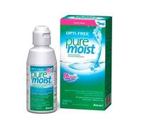 Opti-Free PureMoist solución todo en uno para lentillas blandas | paquete de viaje | 1 x 90 ml