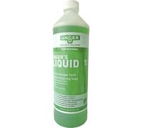 Líquido de limpieza concentrado para ventanas y cristales Unger, 1 l, mezcla 1:100