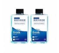 Líquido De Limpieza De Maquinilla De 300 Ml. Compatible For Braun Afeitadora Cartuchos De Recambio Clean & Renew De 170 Ml CCR(2 bottle)