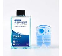 Líquido De Limpieza De Maquinilla De 300 Ml. Compatible For Braun Afeitadora Cartuchos De Recambio Clean & Renew De 170 Ml CCR(1 bottle+1 pcs)
