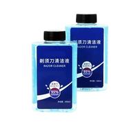 Líquido de limpieza for afeitadora eléctrica, solución de recarga de 300ml, Compatible con afeitadoras Philips, limpiador de cabezales de afeitadora Universal, 2 uds