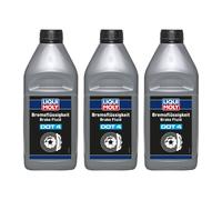 Líquido de los Frenos 3x1L Sintético Punto 4 LIQUI MOLY para Super Seguro Frenos