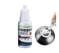 Líquido De Prueba De Acero Inoxidable | 15ml Agente Líquido De Prueba De Acero Inoxidable | Reacción De Desarrollo De Color Rápido | para Utensilios De Cocina Y Herramientas De Construcción
