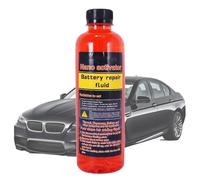 Líquido de reparación de celdas de batería, 500 ml, líquido aditivo para reparación y restauración, restaurador de batería y desulfador, para vehículos mecánicos, interiores y exteriores