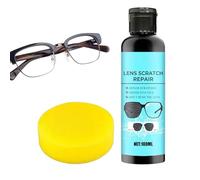 Líquido Eliminador De Rayas Para Gafas,Limpiador De Pantallas De Gafas De Sol 100ml - Spray Reparador Universal Para Compacto Hombres Mujeres Adolescentes Familia